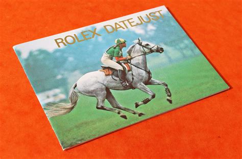 rolex datejust booklet